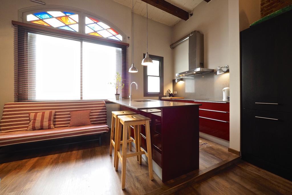Appartement Gracia Terrace Design à Barcelone Extérieur photo